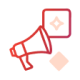 create-an-outlined-icon-of-a-megaphone-with-a-smal create-an-outlined-icon-of-a-megaphone-with-a-smal