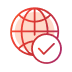 design-an-outlined-icon-of-a-globe-with-a-checklis design-an-outlined-icon-of-a-globe-with-a-checklis